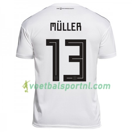 Duitsland Muller 13 Dames Thuis Shirt WK voetbal 2018